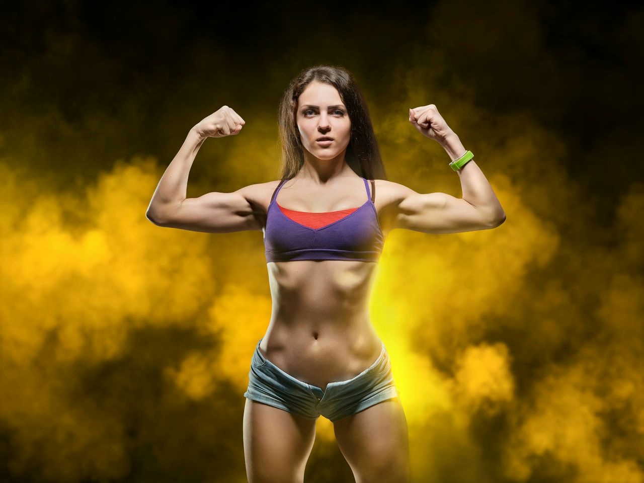 Athletic girls in Peshawar